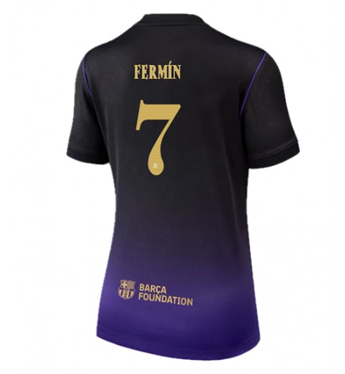 Barcelona Fermin Lopez #7 Bortedrakt Dame 2026-27 Korte ermer Barcelona Fermin Lopez #7 Bortedrakt Dame 2026-27 Korte ermer
